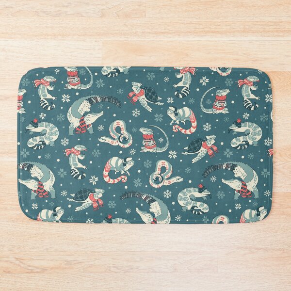 Item preview, Winter herps in dark blue designed and sold by Colordrilos.