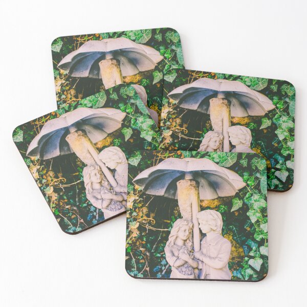 Item preview, Couple Statue Among Leaves designed and sold by Cas Corbin.
