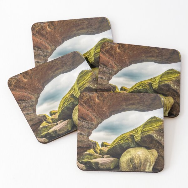Item preview, Overhanging rock formation in North Yorkshire UK designed and sold by mynameisblank.