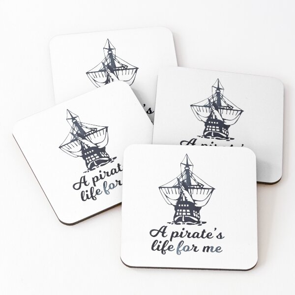 Item preview, A Pirate's Life for Me! Pirate Ship and Slogan designed and sold by SeanMcArthur.