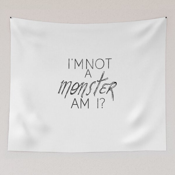Item preview, Merlin-Inspired "I'm Not a Monster, Am I?" designed and sold by mulberrydragon.