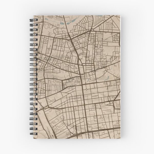 Item preview, Lodz Sepia Map designed and sold by CPTVDesign.