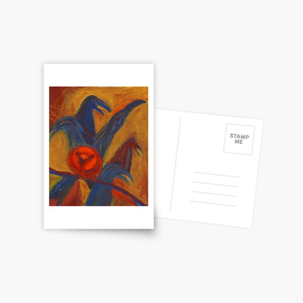 Crows Postcard