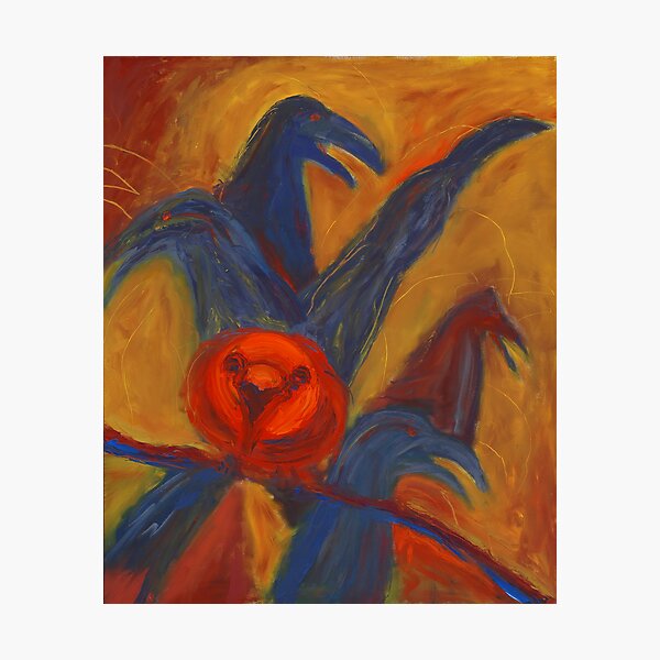 Crows Photographic Print