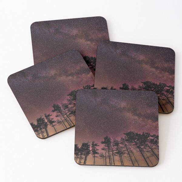 Item preview, Milkyway over black trees  designed and sold by mynameisblank.