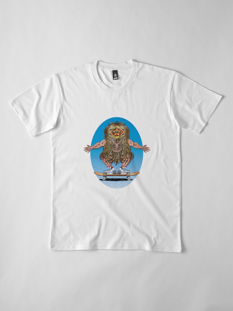 Alternate view of Caveman Skate Premium T-Shirt