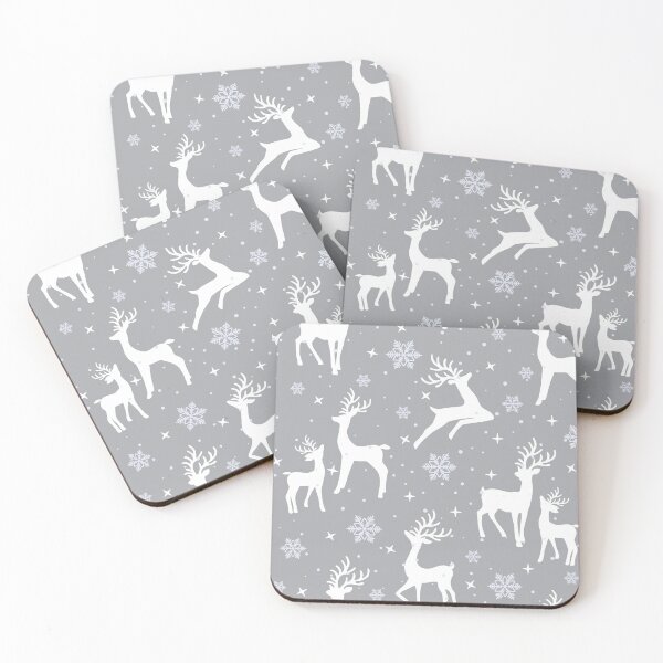 Item preview, Snowflake Deer designed and sold by Color Me F*@k!ng Happy.