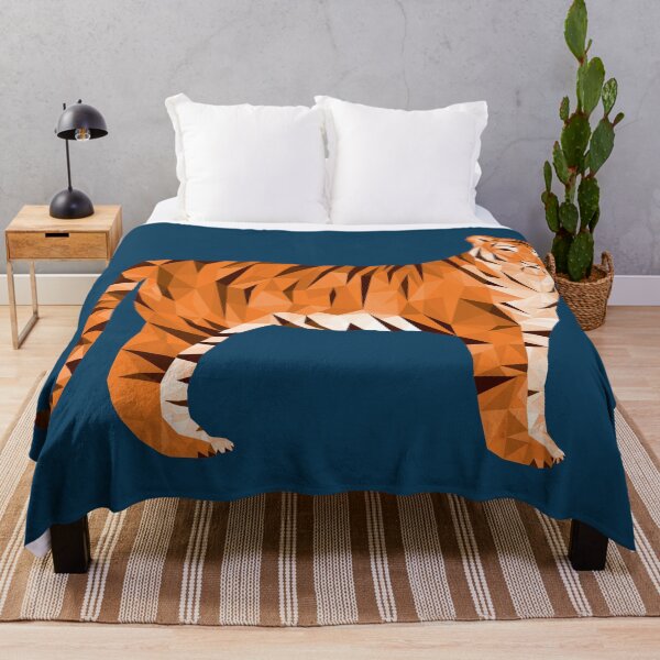 Item preview, Geometric Low Poly Tiger designed and sold by TigerTom Design.