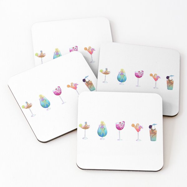 Item preview, Cocktail Girlies designed and sold by omnishamblesart.