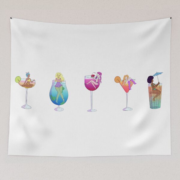 Item preview, Cocktail Girlies designed and sold by omnishamblesart.