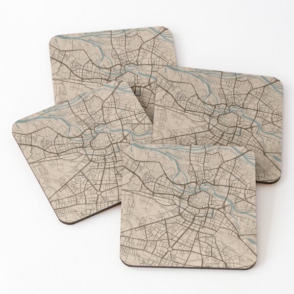 Item preview, Wroclaw Sepia Map designed and sold by CPTVDesign.