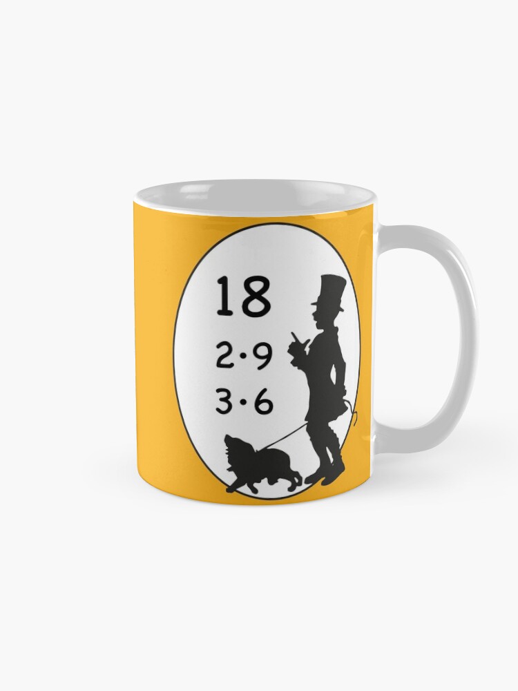 Alternate view of Difficult 1x1 tasks by the way, today the 18 - cocoa with brains - learning with fun Mug