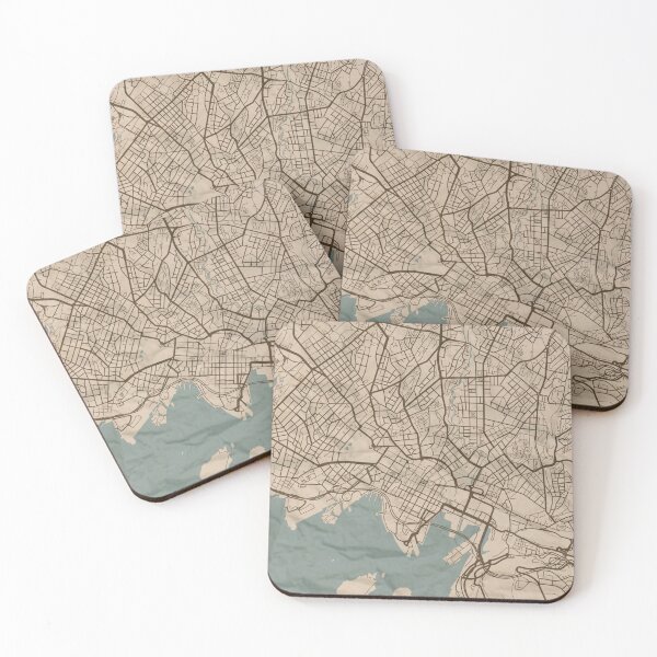 Item preview, Oslo Sepia Map designed and sold by CPTVDesign.