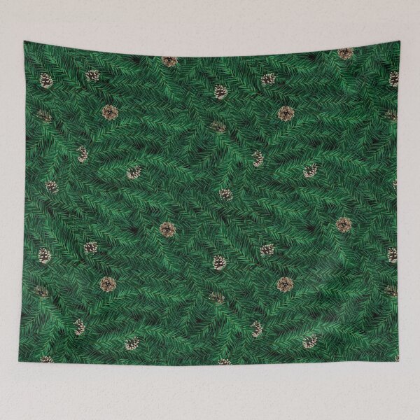 Item preview, Christmas Fir with Pine Cones designed and sold by Color Me F*@k!ng Happy.