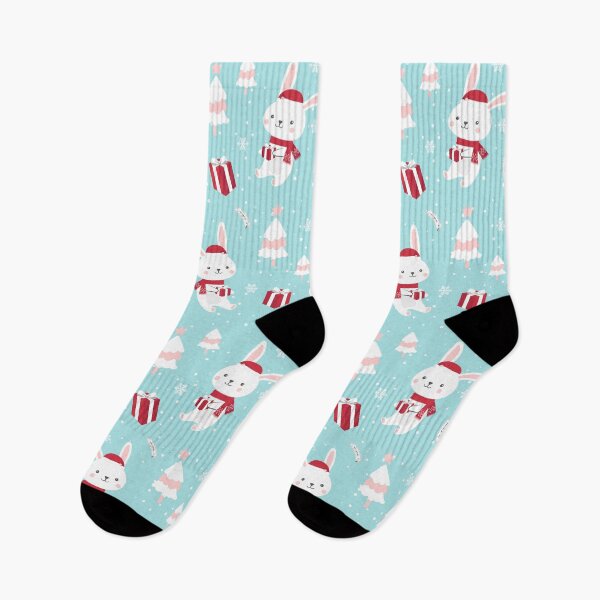 Item preview, Bunnies Aqua designed and sold by Color Me F*@k!ng Happy.