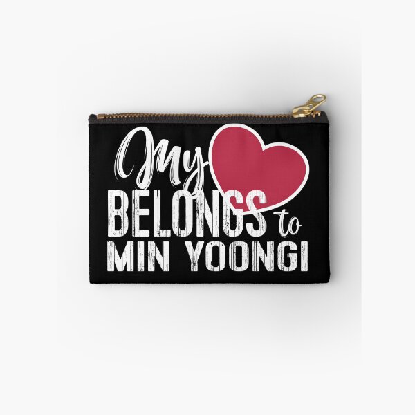 Item preview, My Heart Belongs to Min Yooongi BTS Suga Lil Meow Meow KPOP Gift designed and sold by M3G4MERCH.