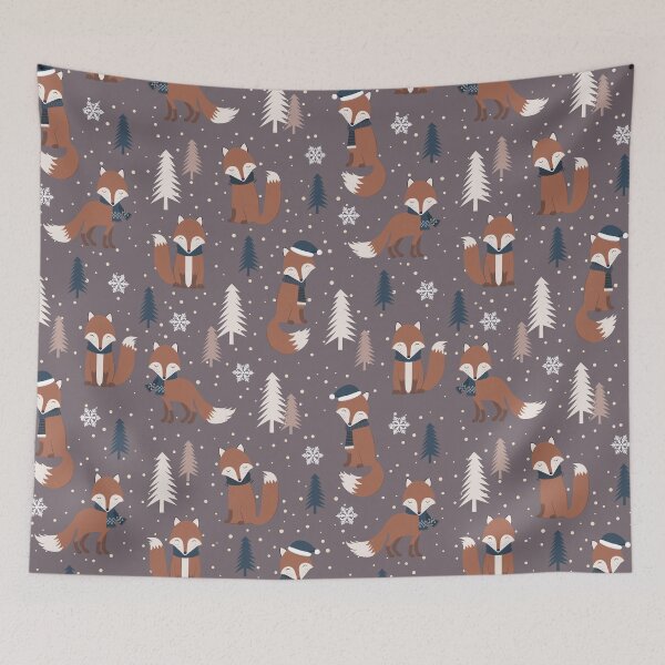 Item preview, Christmas Fox designed and sold by Color Me F*@k!ng Happy.