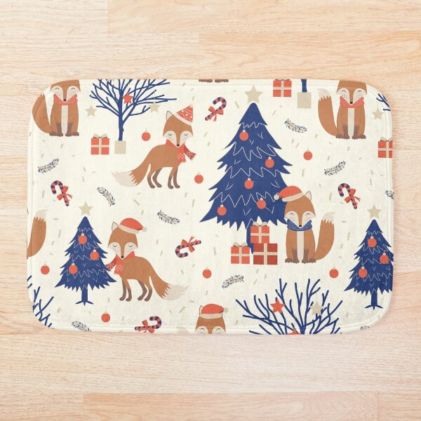Item preview, Christmas Fox  designed and sold by Color Me F*@k!ng Happy.