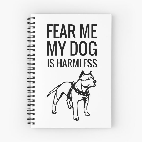 Aperçu de l'œuvre Peur que mon chien soit inoffensif créée et vendue par AkraidaxDesign.