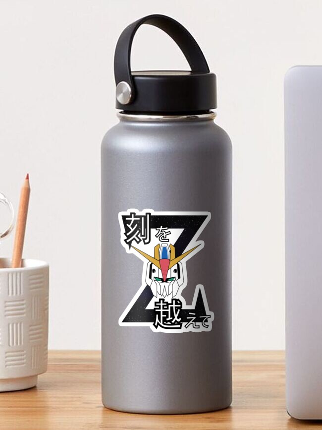 Mobile Suit Zeta Gundam Z 刻を越えて Transcending Times Sticker For Sale By An Telope Redbubble