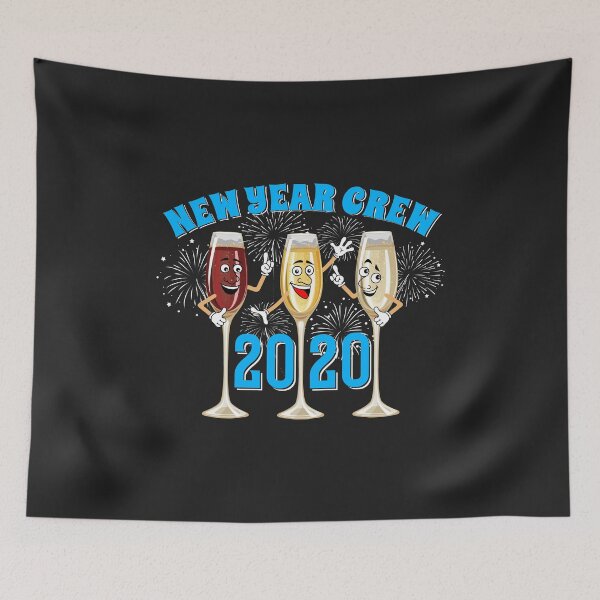 Item preview, Happy New Year Crew 2020 Cute New Years Eve gift for women designed and sold by hadleydesigns.