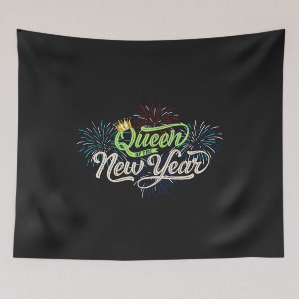 Item preview, Queen of the New Year Happy New Years eve gift for women designed and sold by hadleydesigns.