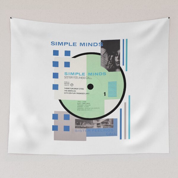 Item preview, Simple Minds Sister Feelings Call designed and sold by jonmac1982.