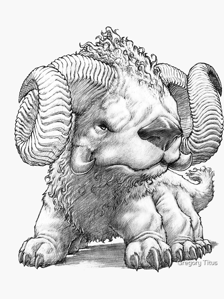 The South Highland Ram Dog by gregorytitus