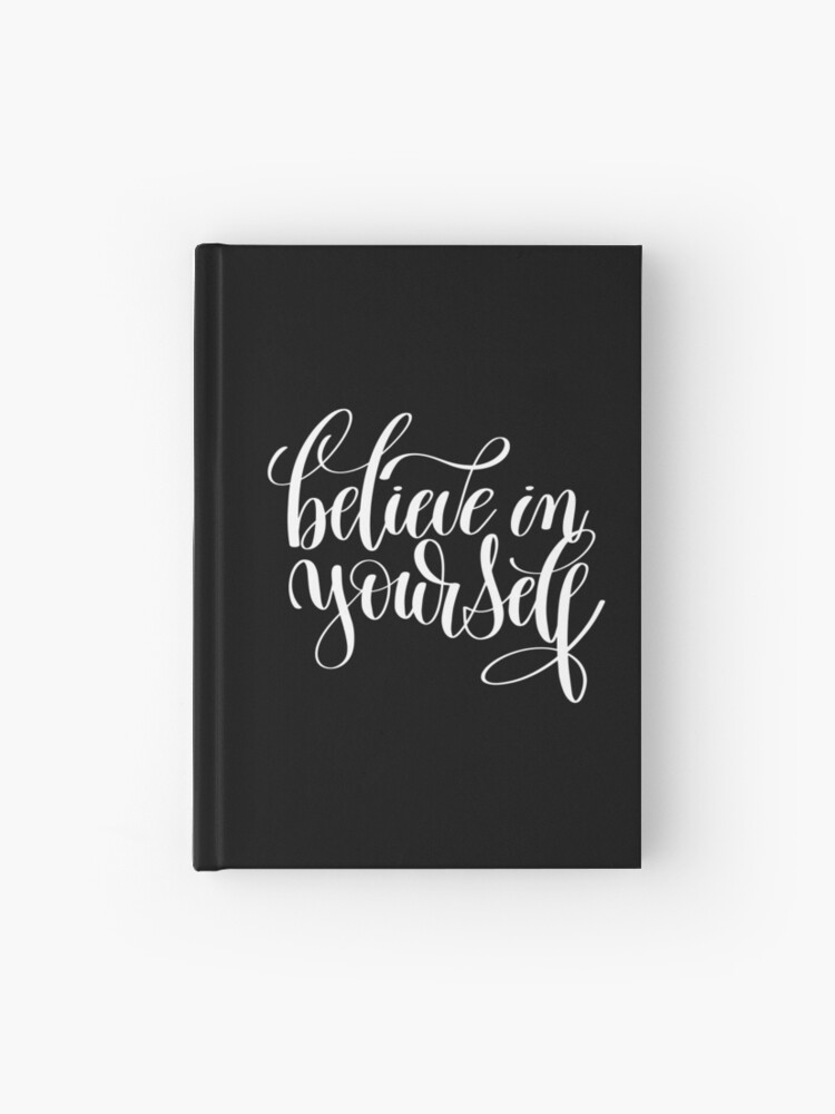 DO IT FOR YOURSELF - motivational typography Hardcover Journal