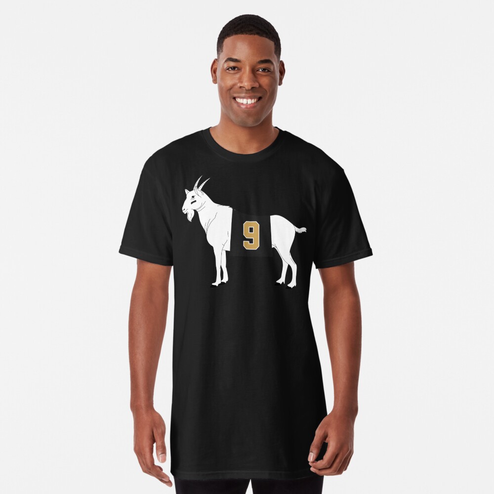 Mardi Gras Creations Drew Brees #9 T-Shirt - Black M