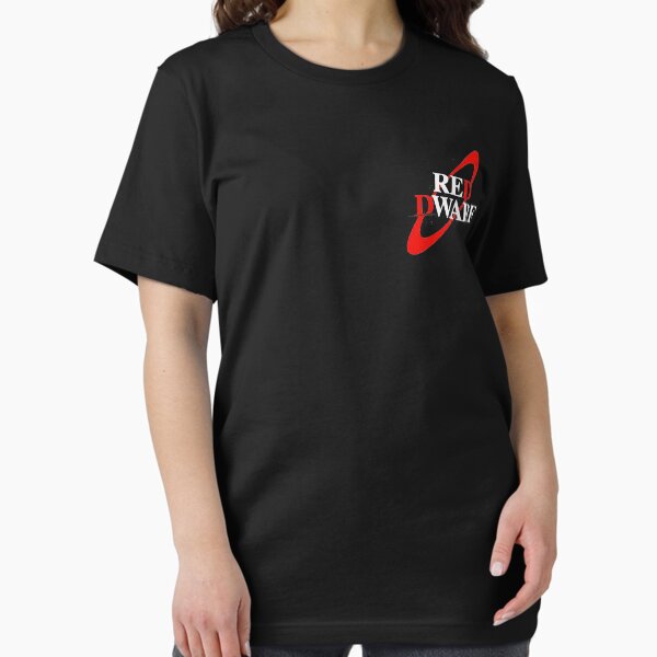 Item preview,  Red Dwarf Distressed Logo Pocket Position  designed and sold by arrowroottees.
