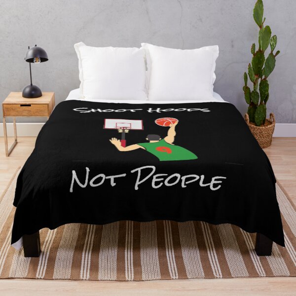Item preview, Shoot hoops not people funny basketball designed and sold by osamamohamad.
