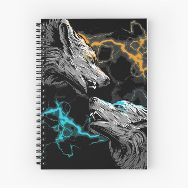 Item preview, Electric Wolves designed and sold by Vintage-Artwork.