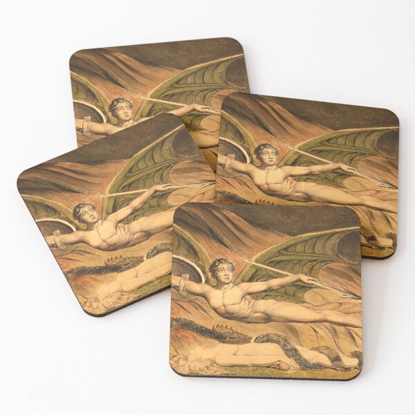 Item preview, Satan Exulting over Eve by William Blake (1795) designed and sold by allhistory.