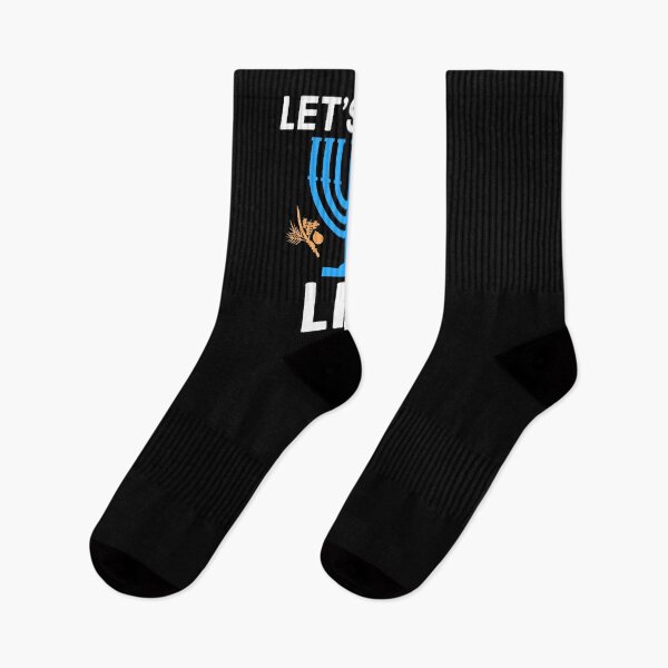 Item preview, Let's Get Lit - Funny Jewish Hannukah Gift  designed and sold by Sutra-Lotus-Co.