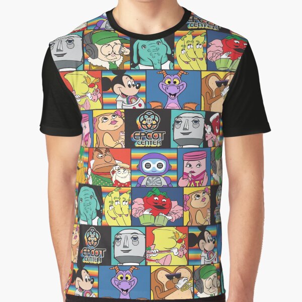 EPCOT Center block pattern Graphic T-Shirt
