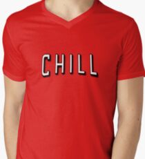 Netflix & Chill Men's V-Neck T-Shirt