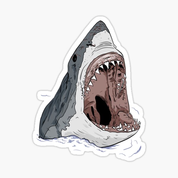 Great White Shark Sticker