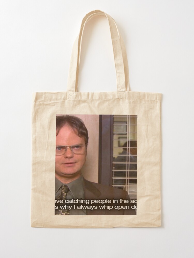 the office tote bag