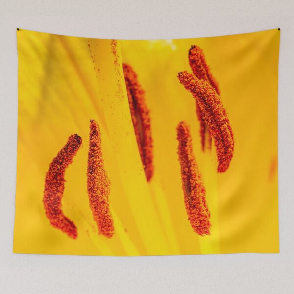 Item preview, Yellow Lemon Lily Anthers designed and sold by srgreen.