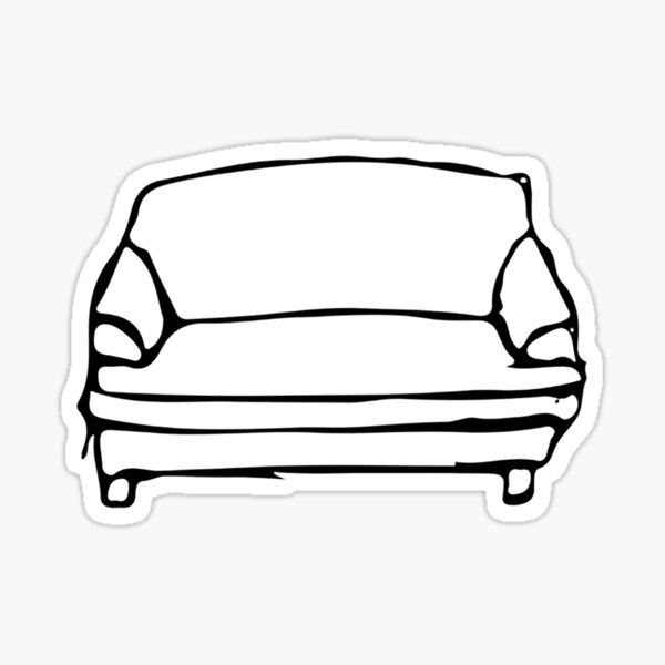 BROCKHAMPTON COUCH Sticker
