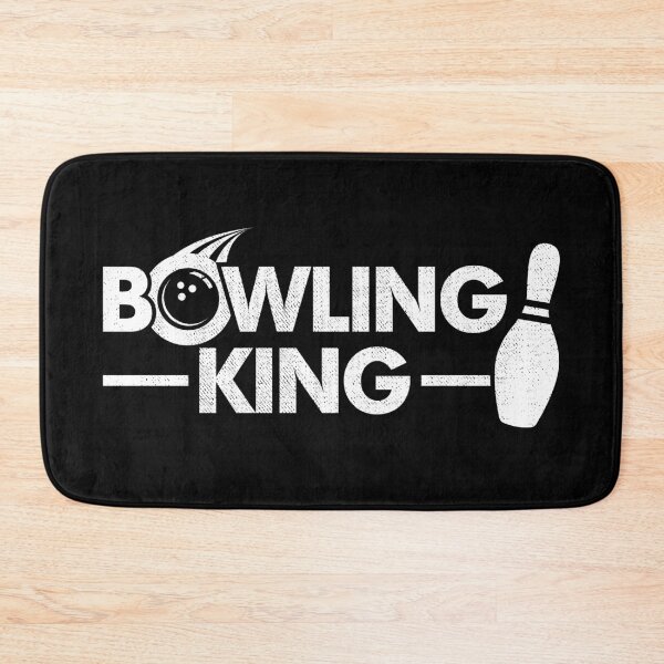 Aperçu de l'œuvre T-shirt de tournoi de bowling King Bowling créée et vendue par lucidfrog.