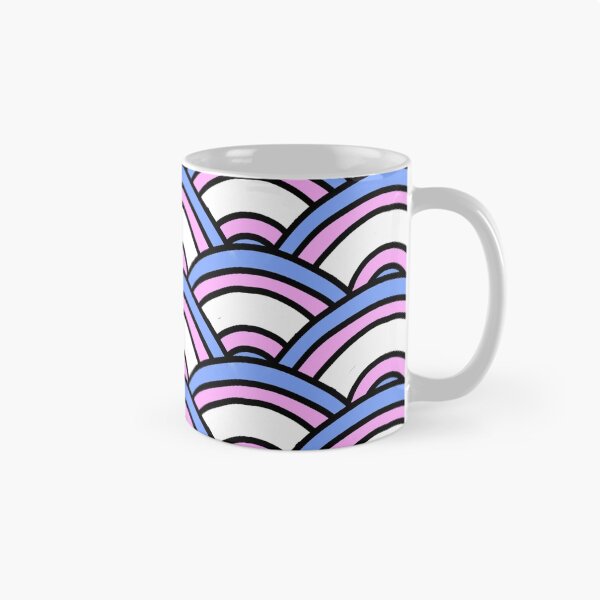 Item preview, Blue, Pink, and White Scallop designed and sold by AstralKepeire.