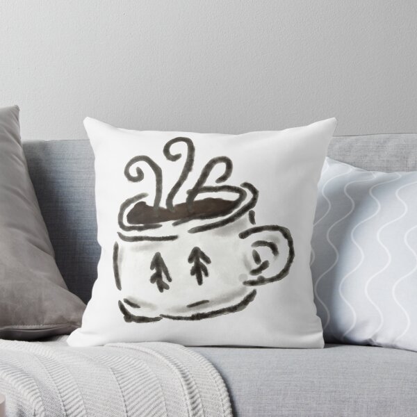 Item preview, Cute Coffee Cup with Trees designed and sold by mollyhallyhop.