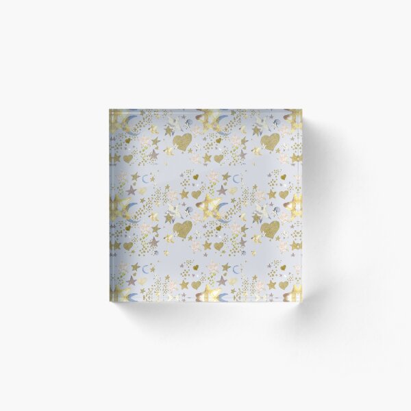 Stars at Night Acrylic Block