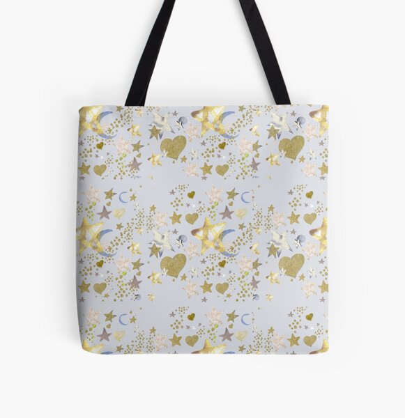 Stars at Night All Over Print Tote Bag