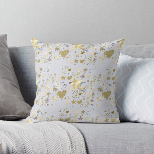 Stars at Night Throw Pillow