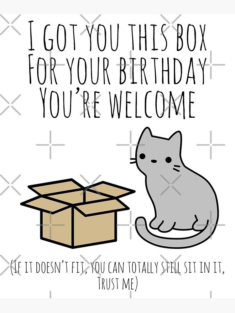 "Cardboard Box" Greeting Card for Sale by tristahx Redbubble