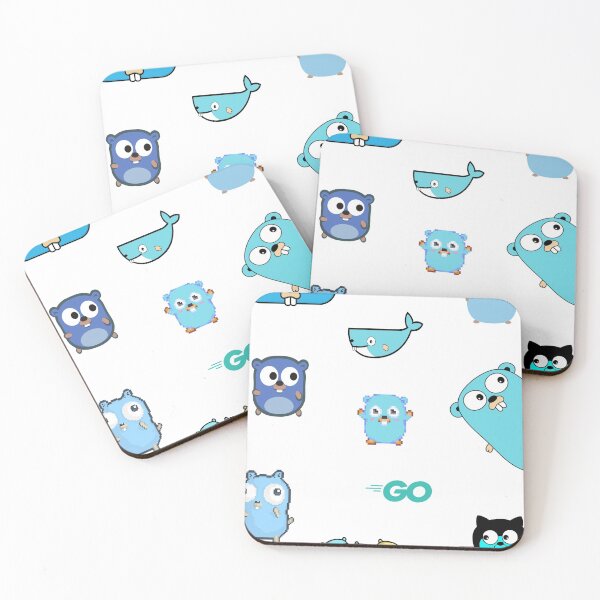 Item preview, Golang gopher sticker pack variety pack designed and sold by leesander.