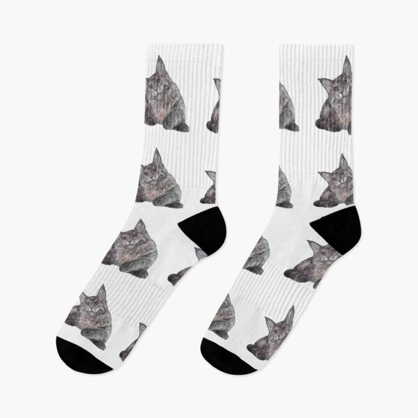 Item preview, Drawing funny striped kitten designed and sold by bonidog.
